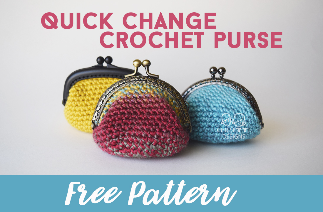 Kisslock Coin Purse - Free Crochet Pattern