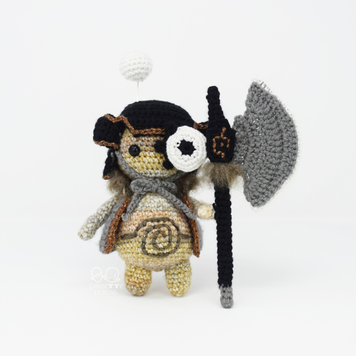 jupiter alien crochet amigurumi doll